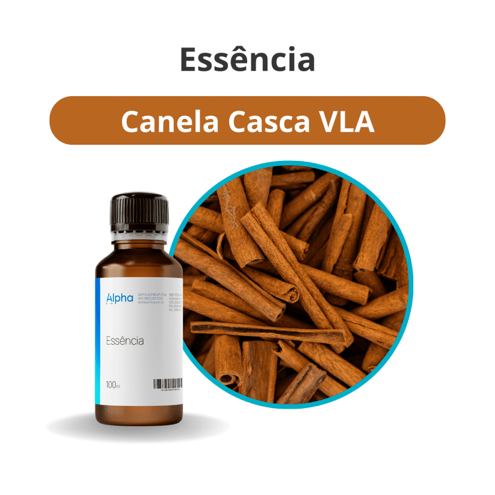 Essência Canela Casca Vela