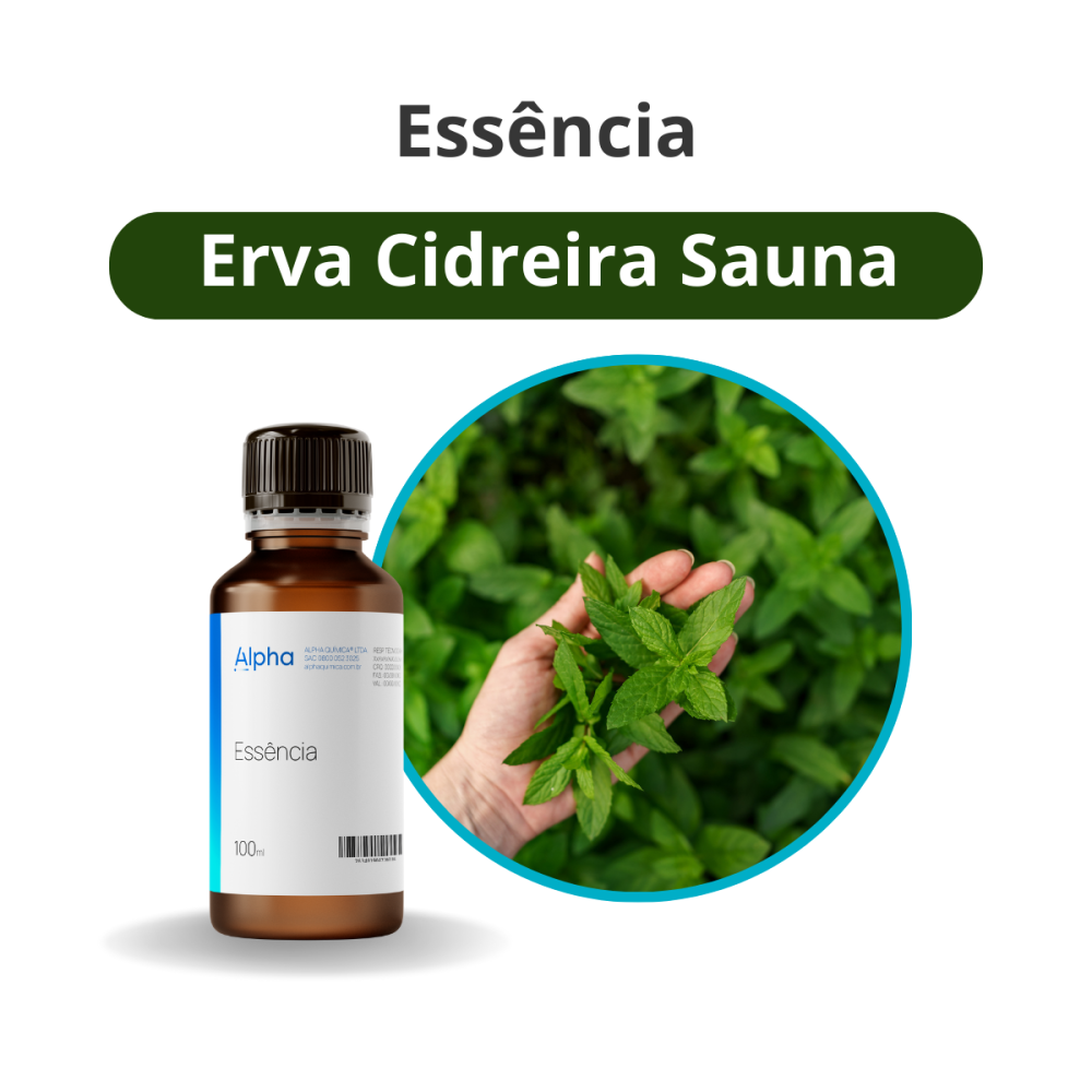 Essência Erva Cidreira/Sauna