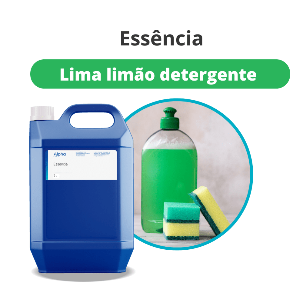 Essência Lima Limão Detergente