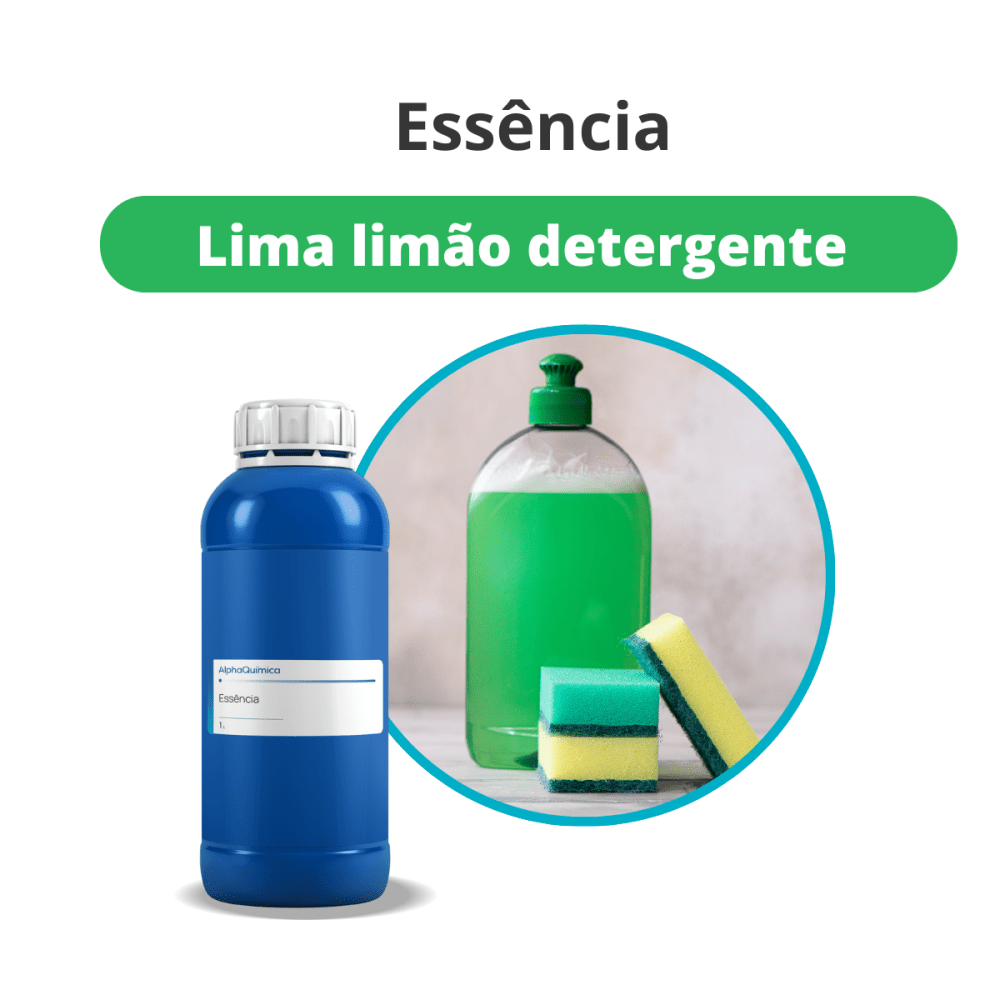 Essência Lima Limão Detergente