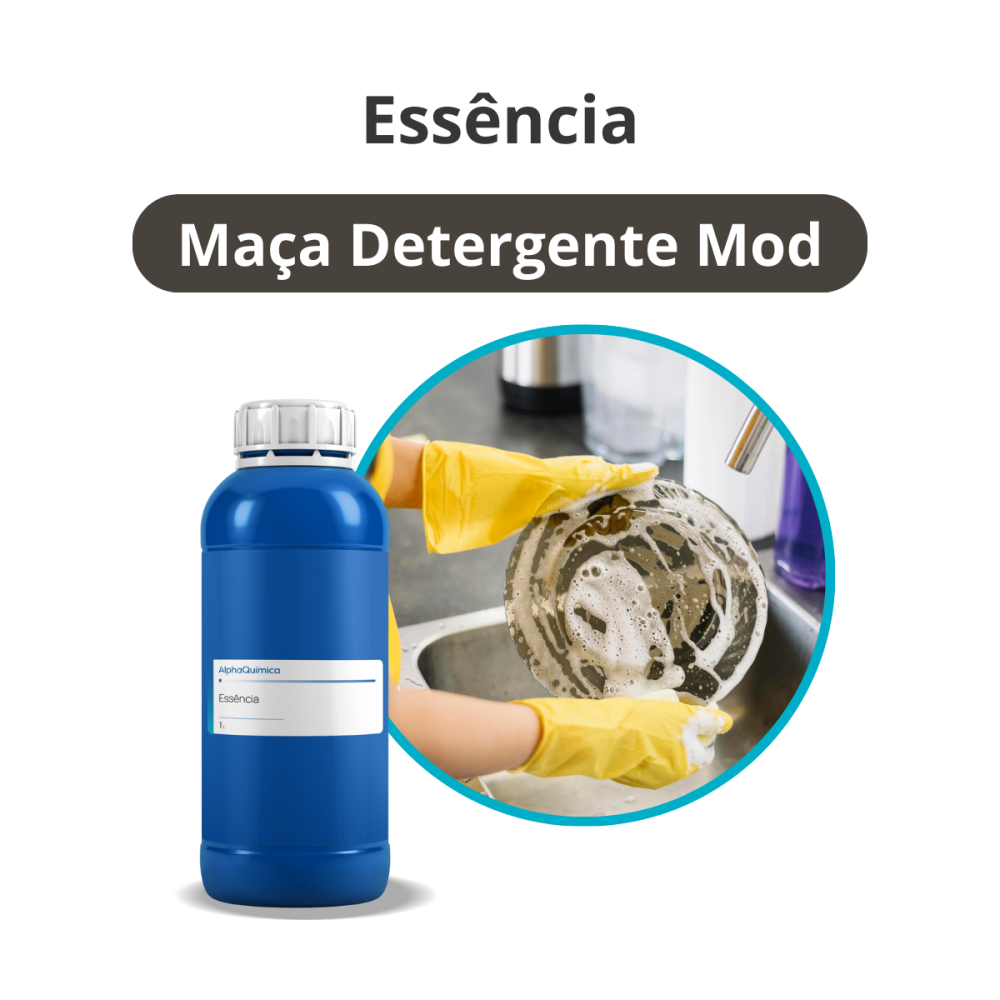 Essência Maça Detergente Mod