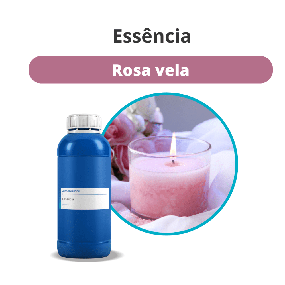 Essência Rosa Vela