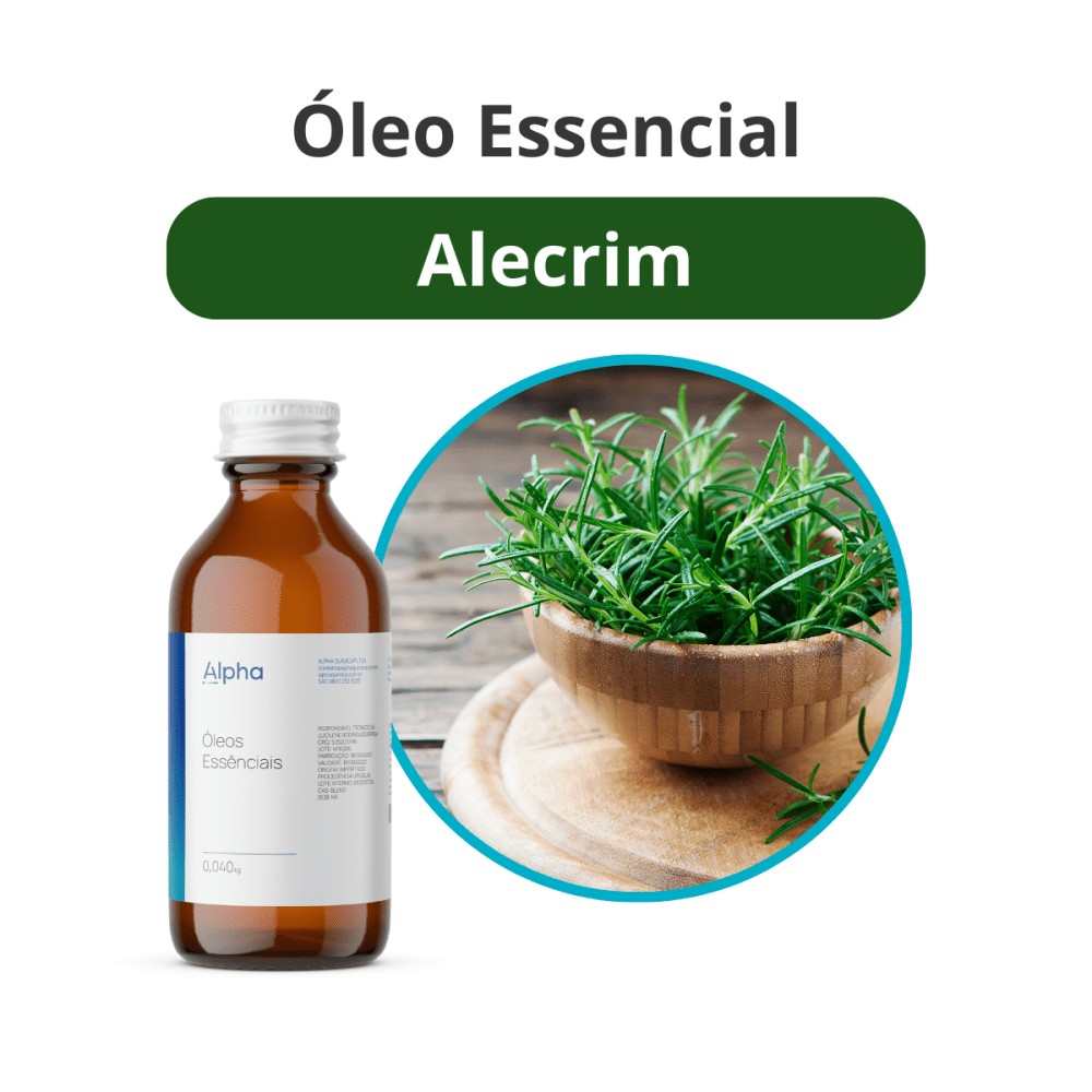 Óleo Essencial Alecrim