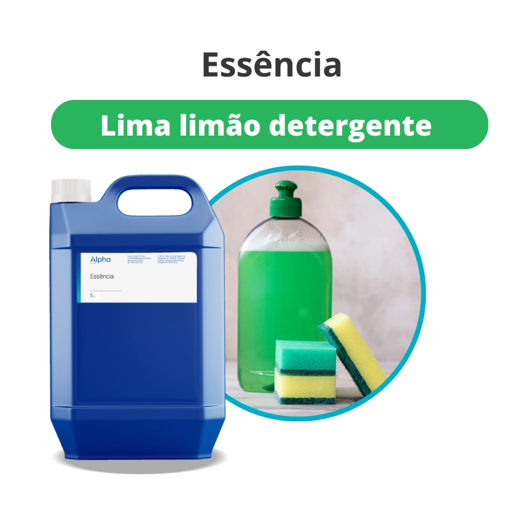 Essência Lima Limão Detergente