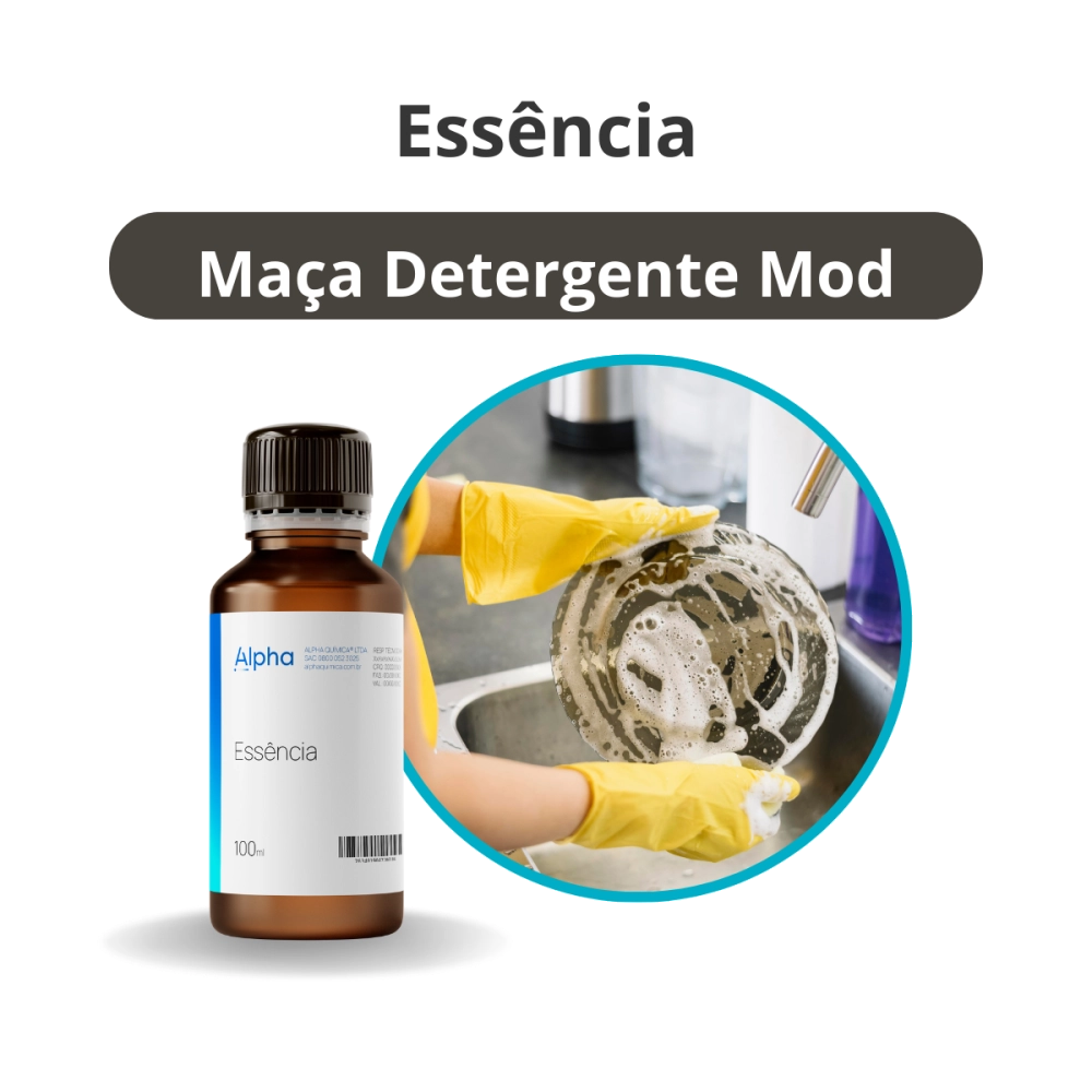 Essência Maça Detergente Mod