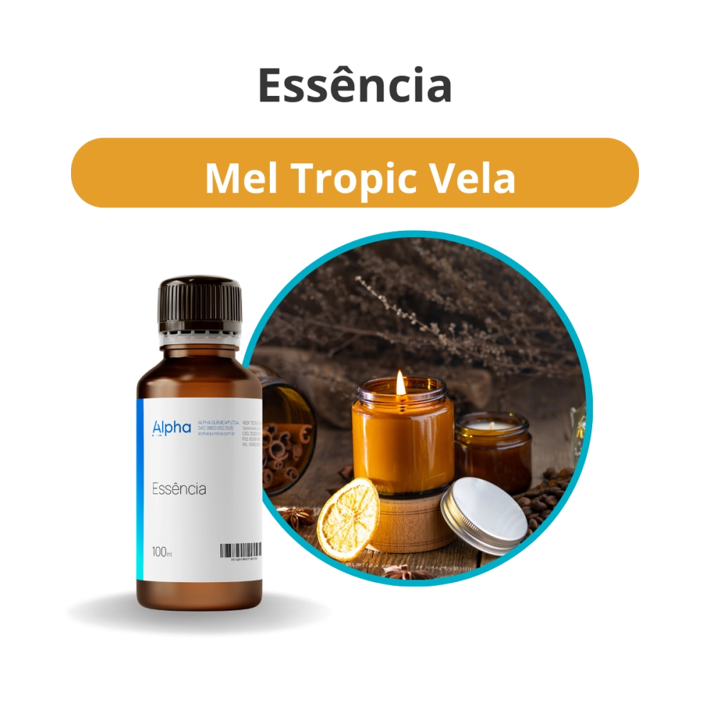 Essência Mel Tropic Vela