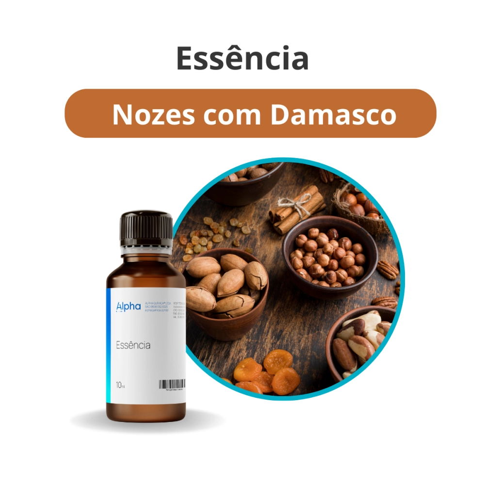 Essência Nozes com Damasco