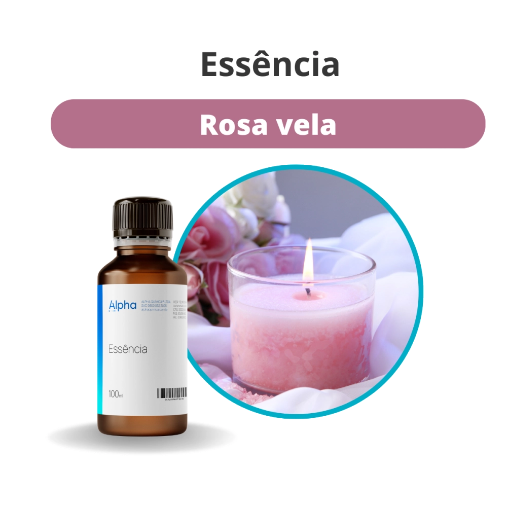 Essência Rosa Vela