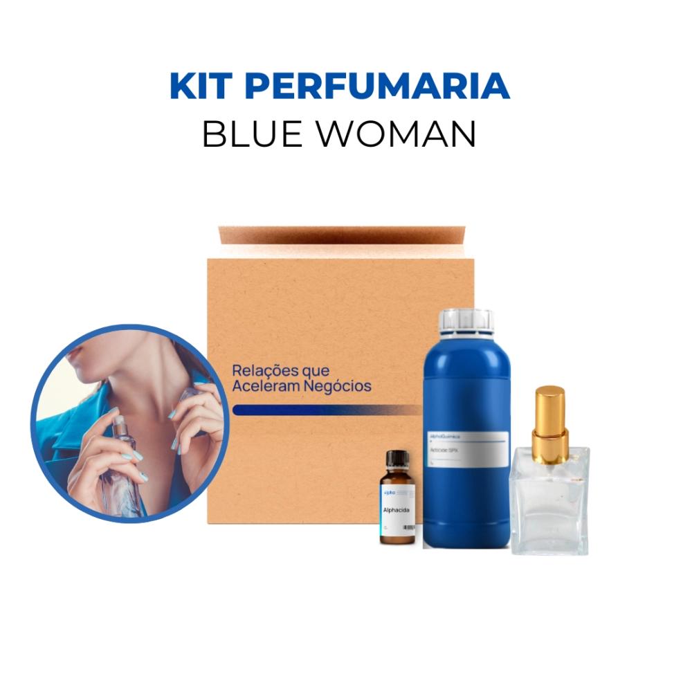 Kit Perfumaria Blue Woman