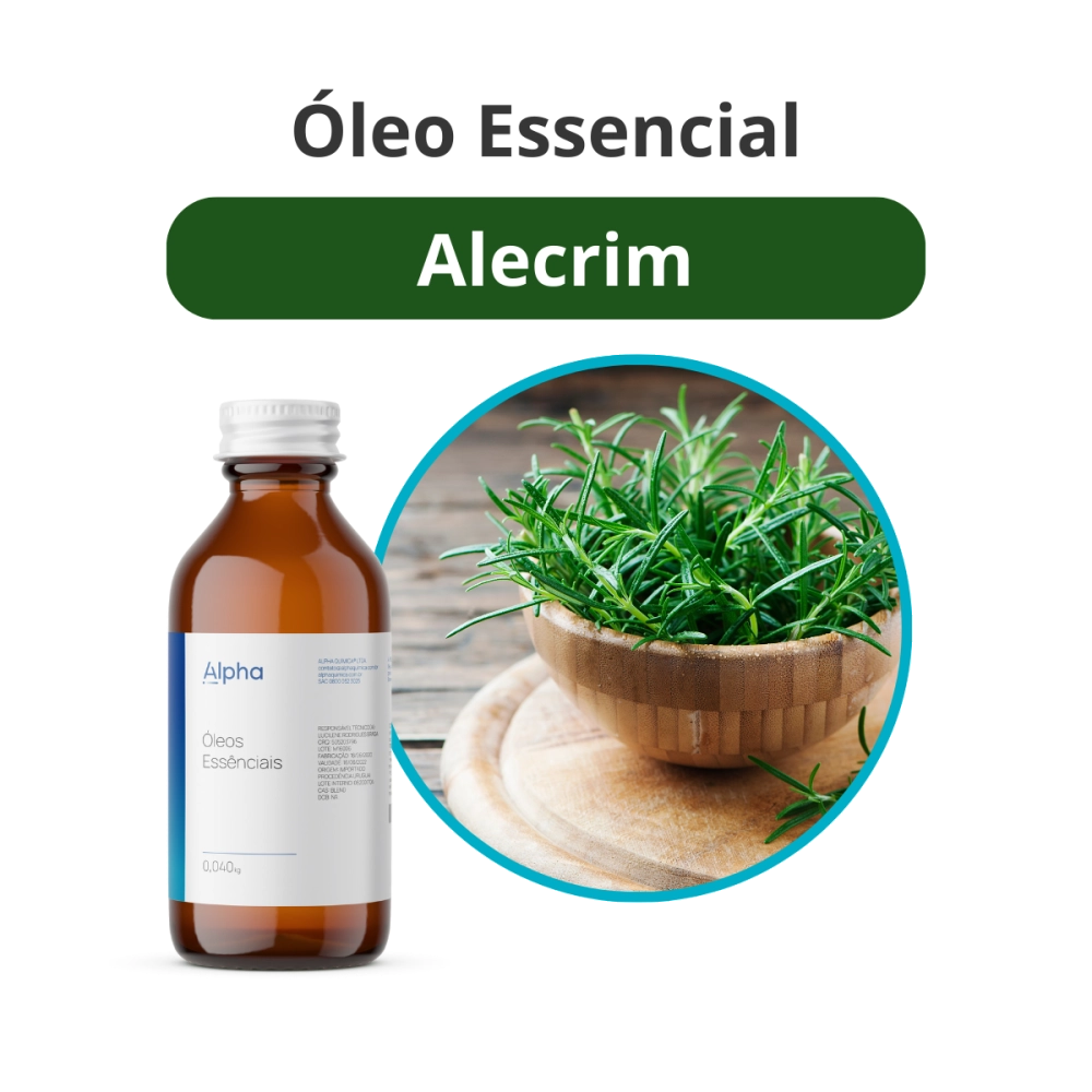 Óleo Essencial Alecrim