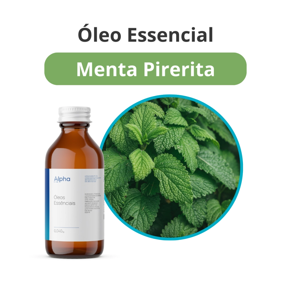 Óleo Essencial de Menta Piperita